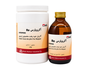 ست آکریل آکروپارس پختنی